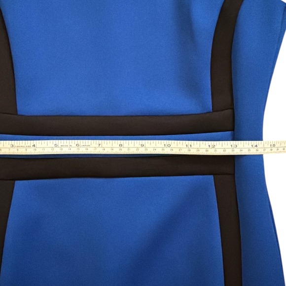 Calvin Klein Sleeveless Colorblock Sheath Dress Size 6 - Picture 4 of 4